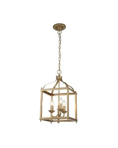 Kichler Lighting - Larkin - KL-LARKIN-P-M-PNBR - Natural Brass 3 Light Ceiling Pendant Light