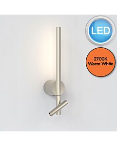 Astro Lighting - Baton - 1475013 - LED Nickel Reading Wall Light