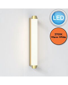 Astro Lighting Professional - Burlington DALI - 1477031 - LED Gold Opal IP44 Bathroom Strip Wall Light