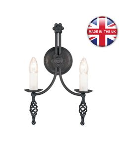 Elstead - Belfry BY2-BLACK Wall Light