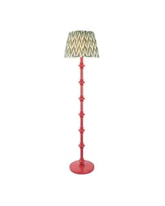 Endon Lighting - Carnaby & Zigzag 40cm - 114415 - Pink Green Floor Lamp