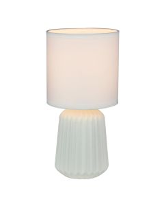 Fox - White Ceramic Lamp