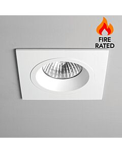 Astro Lighting - Taro Square Fire-Rated 1240026 - Fire Rated Matt White Downlight/Recessed Spot Light