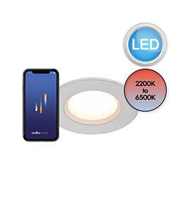 Nordlux - Dorado Smart - 2015650101 - LED White IP65 Outdoor Recessed Downlight