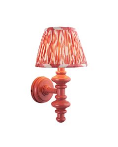 Endon Lighting - Carnaby & Ikat 20cm - 114492 - Pink Wall Light