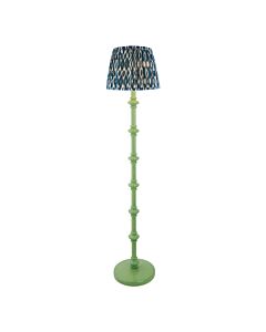 Endon Lighting - Carnaby & Ikat 35cm - 116141 - Green Blue Floor Lamp