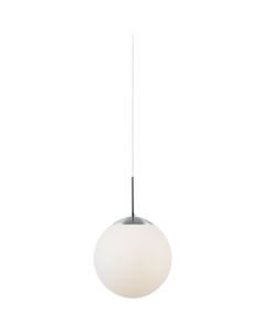 Nordlux - Cafe 15 - 39553001 - Steel Opal Glass Ceiling Pendant Light