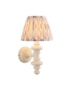 Endon Lighting - Carnaby & Ikat 20cm - 114450 - White Neutral Wall Light