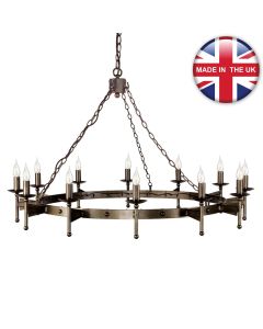 Elstead - Cromwell CW12-OLD-BRZ Chandelier