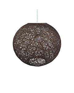 Abaca - Brown 10" Globe Ceiling Light Shade