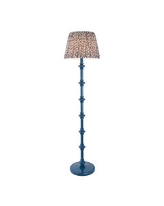 Endon Lighting - Carnaby & Leaf 35cm - 116143 - Blue Grey Floor Lamp