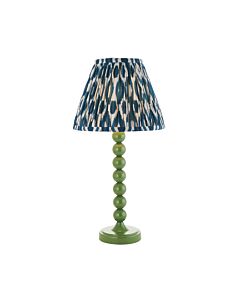 Endon Lighting - Higgledy & Ikat 25cm - 114706 - Green Blue Table Lamp With Shade