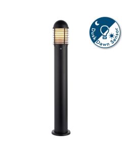 Saxby Lighting - Louvre - 97853 - Black Opal IP44 Outdoor Post Light