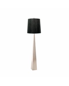 Elstead Lighting - Ascent - ASCENT-FL-PN-BK - Nickel Black Floor Lamp