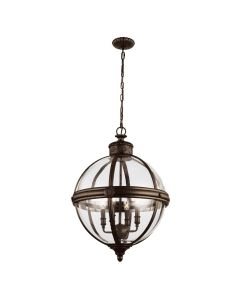 Elstead - Feiss - Adams FE-ADAMS-4P-BRZ Chandelier