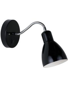 Nordlux - Cyclone Flex - 72991003 - Black Chrome Reading Wall Light