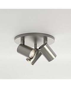 Astro Lighting - Ascoli Triple Round 1286012 - Matt Nickel Spotlight
