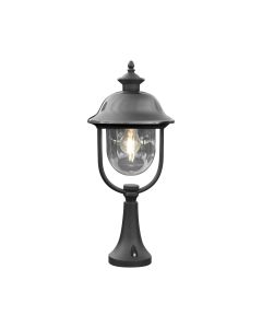 Konstsmide - Parma - 7241-000 - Black Outdoor Post Light