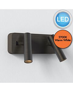 Astro Lighting - Enna - 1058197 - LED Bronze Reading Wall Light