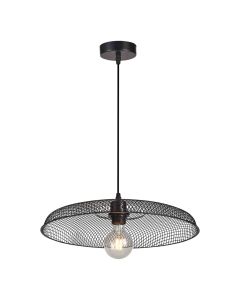 Cassidy - Large Black Mesh Ceiling Pendant Light