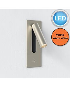 Astro Lighting - Fuse - 1215151 - LED Nickel Reading Wall Light