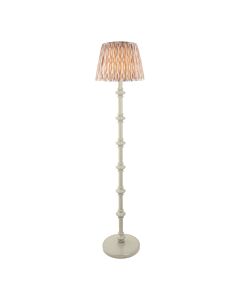 Endon Lighting - Carnaby & Ikat 35cm - 115486 - White Neutral Floor Lamp