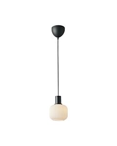 Nordlux - Milford - 2412613003 - Black Opal Glass Ceiling Pendant Light