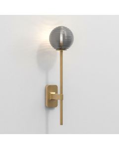 Astro Lighting - Tacoma Single Grande 1429009 - IP44 Antique Brass Wall Light Excluding Shade