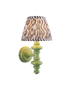 Endon Lighting - Carnaby & Ripple 20cm - 114460 - Green Grey Wall Light