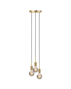 Nordlux - Paco - 2112063035 - Brass 3 Light Ceiling Pendant Light