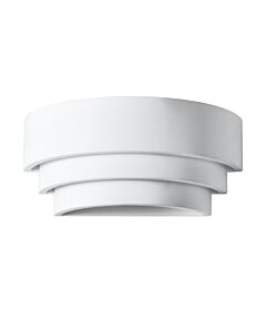 Marini - White E14 Plaster Wall Light