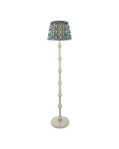 Endon Lighting - Carnaby & Ripple 35cm - 115476 - White Blue Floor Lamp