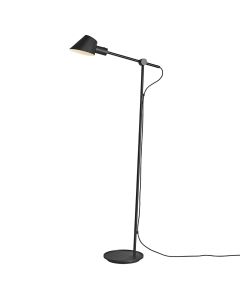 Nordlux - Stay - 2020464003 - Black Floor Reading Lamp