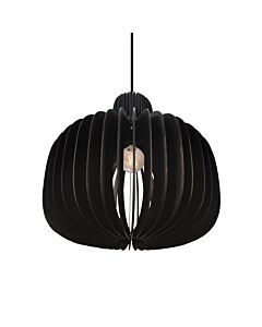 Nordlux - Hazo - 2512053003 - Black Wood Ceiling Pendant Light