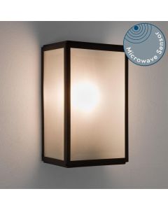 Astro Lighting - Homefield Sensor 1095039 - IP44 Textured Black Wall Light