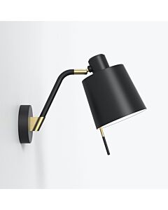 Astro Lighting - Edward - 1441001 & 5013024 - Black Reading Wall Light