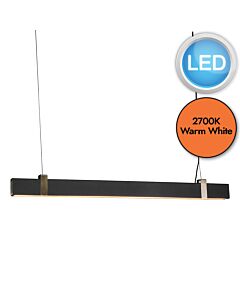 Nordlux - Lilt - 2010603003 - LED Black Bar Ceiling Pendant Light