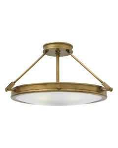 Elstead - Hinkley Lighting - Collier HK-COLLIER-SF-M Semi-Flush