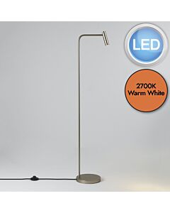 Astro Lighting - Enna - 1058058 - LED Nickel Floor Reading Lamp