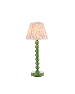 Endon Lighting - Higgledy & Leaf 20cm - 116252 - White Peach Table Lamp With Shade