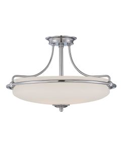 Elstead - Quoizel - Griffin QZ-GRIFFIN-SFM-C Semi-Flush