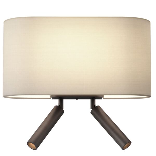Astro Lighting - Venn - 1433006 & 5043001 - Bronze Putty Reading Wall Light