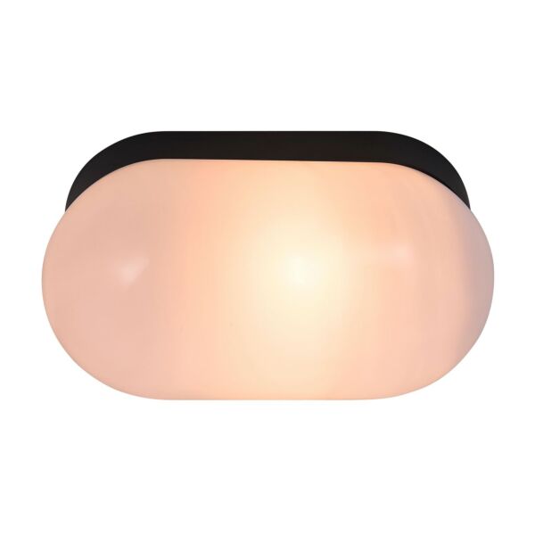 Nordlux - Foam - 2210131003 - Black White IP44 Bathroom Wall Light