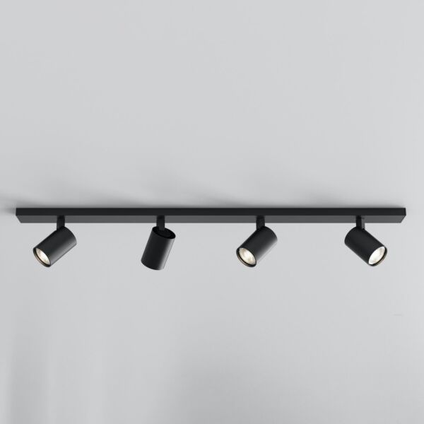 Astro Lighting - Ascoli Four Bar 1286084 - Matt Black Spotlight