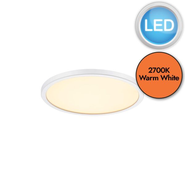 Nordlux - Oja 24 - 47246001 - LED White Flush Ceiling Light