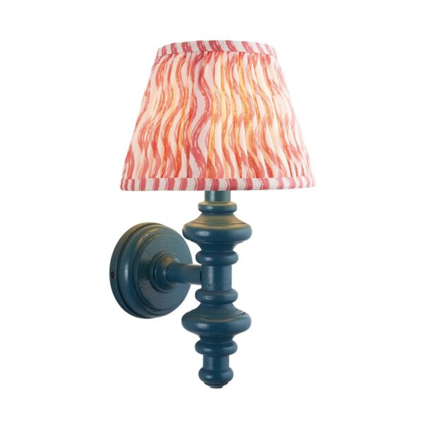 Endon Lighting - Carnaby & Ripple 20cm - 114479 - Blue Pink Wall Light