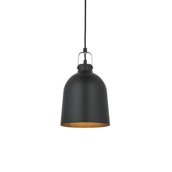 Endon Lighting - Lazenby - 98424 - Black Aged Pewter Ceiling Pendant Light