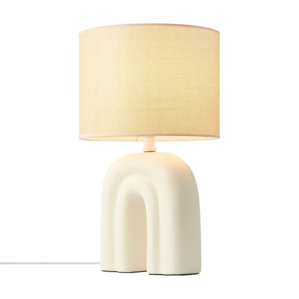 Nordlux - Haze - 2412705009 - Beige Natural Ceramic Table Lamp With Shade