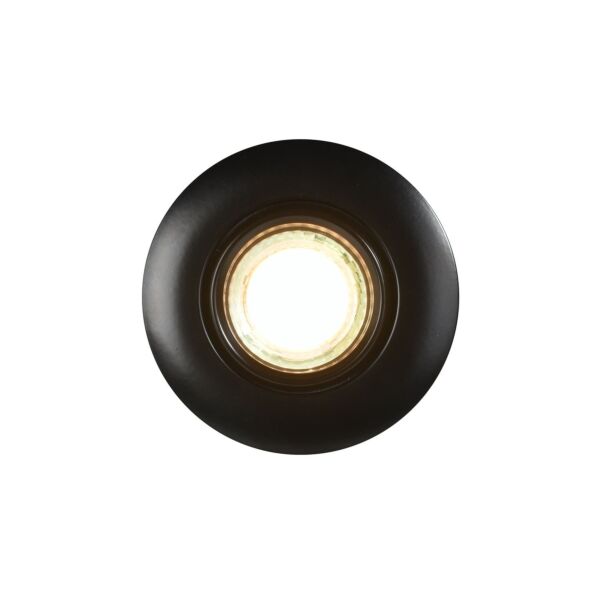 Nordlux - Umberto - 2210100003 - Black IP44 Bathroom Recessed Ceiling Downlight