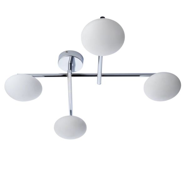 Kai - Polished Chrome Bathroom 4 Light Fitting